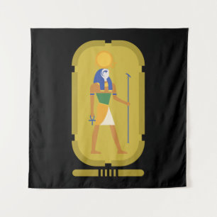 Ra God of The Sun Tapestry