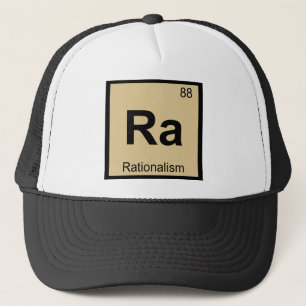 Ra - Rationalism Philosophy Chemistry Symbol Trucker Hat