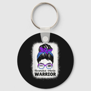 Ra Rheumatoid Arthritis Awareness Warrior Women Me Key Ring