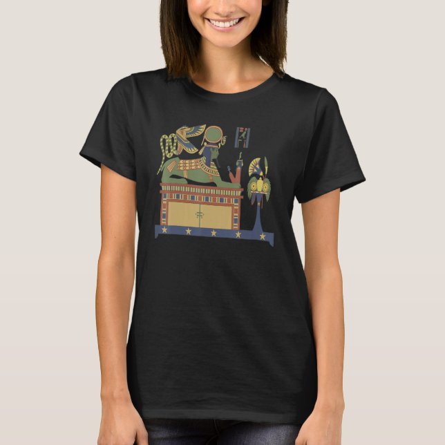 Ra The Ancient Egyptian Deity Of The Sun Book Of T T-Shirt (Front)