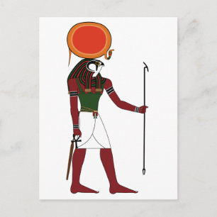 Ra the Ancient Egyptian God of the Sun and Kings Postcard