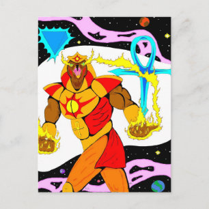 Ra the Sun God Postcard