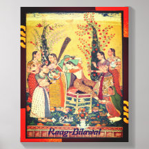 Raag BilawalWrapped Canvas Photo Tile
