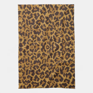 RAB Rockabilly Leopard Print Kitchen Towel