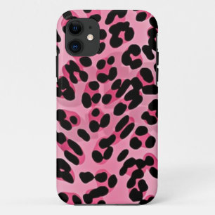 RAB Rockabilly Pink Cheetah Print iPhone 11 Case