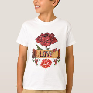 RAB Rockabilly Roses, Love & Lipstick T-Shirt