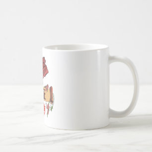 RAB Rockabilly Valentine Roses, Love & Lipstick Coffee Mug