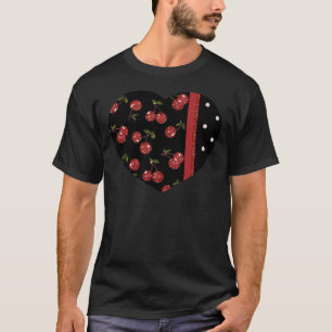 RAB Rockabilly Very Cherry Cherries Black T-Shirt