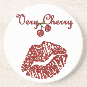 RAB Rockabilly Very Cherry Kiss Coaster