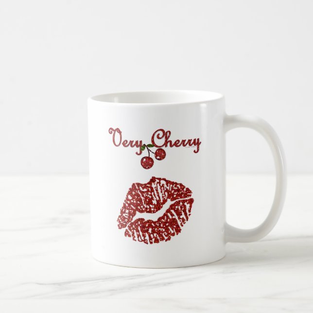 RAB Rockabilly Very Cherry Kiss Coffee Mug (Right)