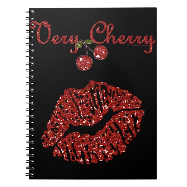 RAB Rockabilly Very Cherry Kiss Notebook (Front)
