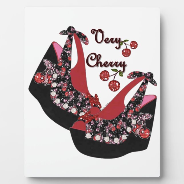 RAB Rockabilly Very Cherry Shoes Plaque (Front)