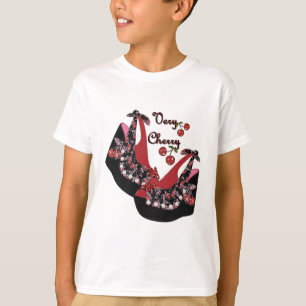 RAB Rockabilly Very Cherry Shoes T-Shirt