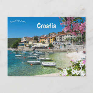 Rabac Croatia Postcard