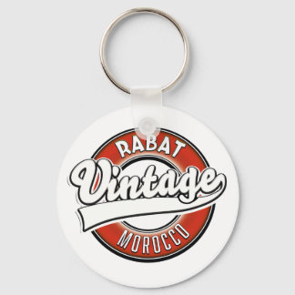 Rabat morocco vintage logo key ring
