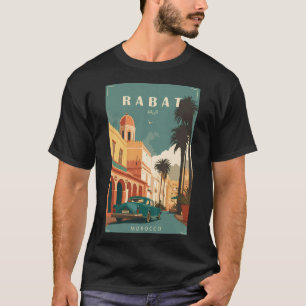 Rabat Morocco Vintage Travel T-Shirt