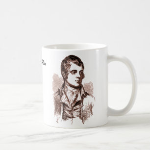 Rabbie Burns, Like a Red Red Rose Mug