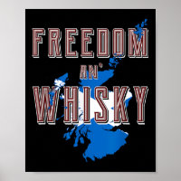 Rabbie Burns Quote Freedom Whisky Scottish Colours