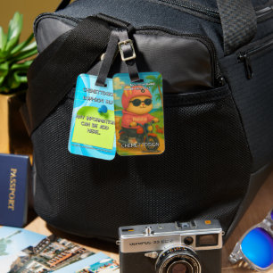 Rabbit 05 Kids Luggage Tag