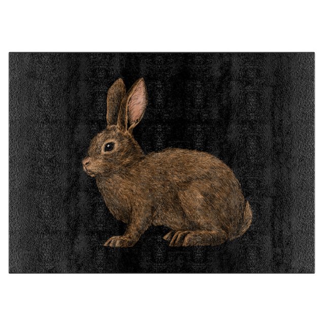 Rabbit 2 cutting board (Front)
