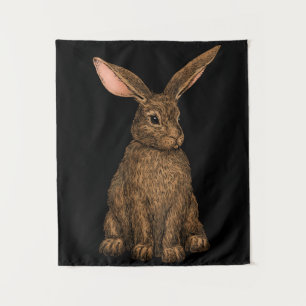 Rabbit 3 tapestry
