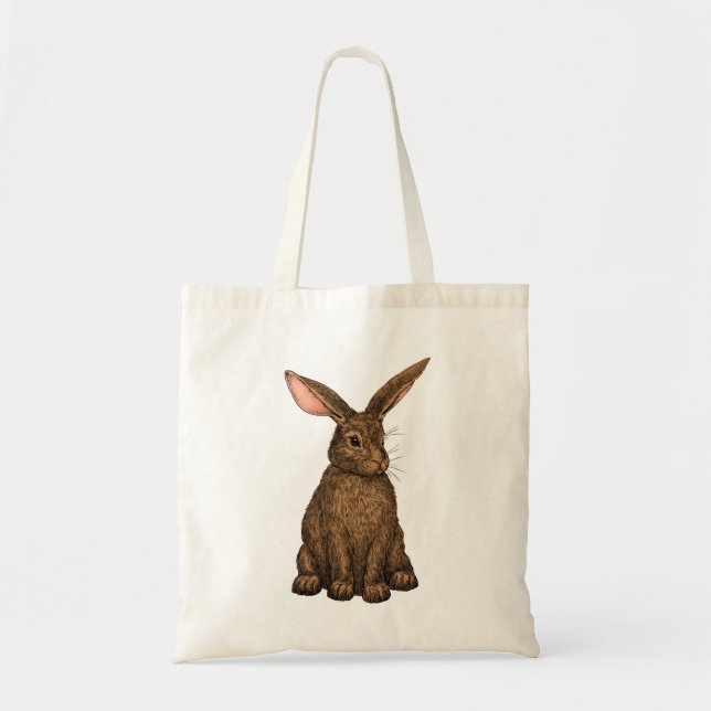Rabbit 3 tote bag (Front)