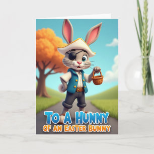 Rabbit Adventure Scene Card