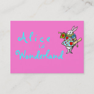 Rabbit Alice in Wonderland ~ Business Cards