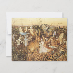 Rabbit Among the Fairies, Vintage Fairy Tales