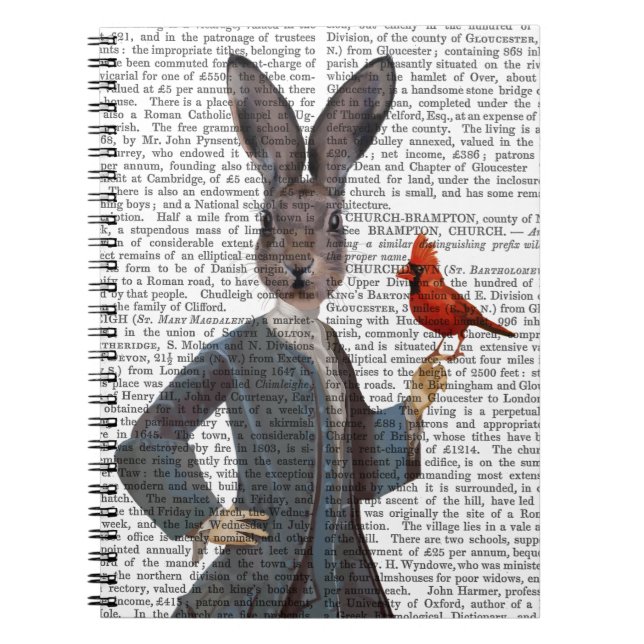 Rabbit and Bird 2 Notebook (Front)