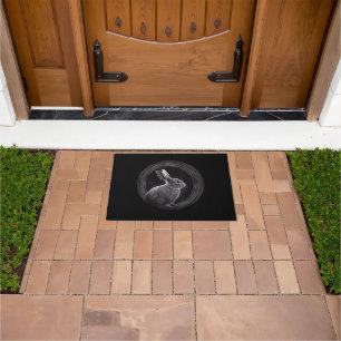 Rabbit Animal Lover Wildlife Rabbits Doormat