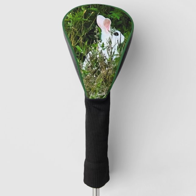 Rabbit Animal Trendy Driver  Golf Head Cover (Front)