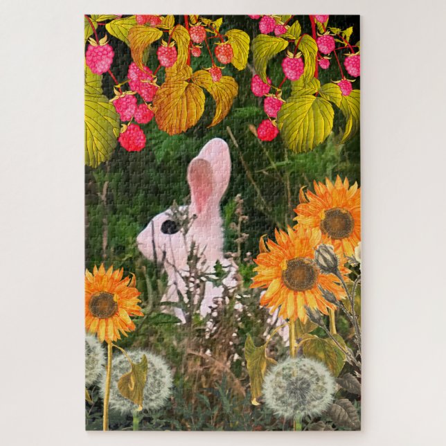 Rabbit Animal Wildlife  Jigsaw Puzzle (Vertical)