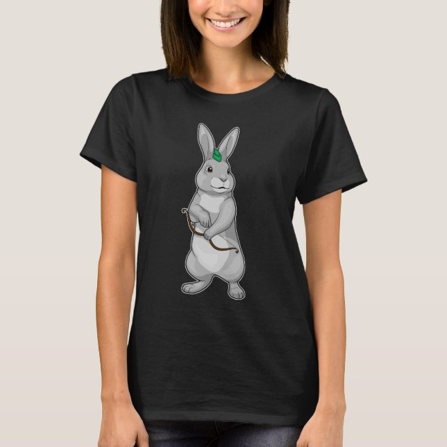 Rabbit Archer Bow T-Shirt (Front)
