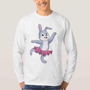 Rabbit as Ballerina at Ballet T-Shirt