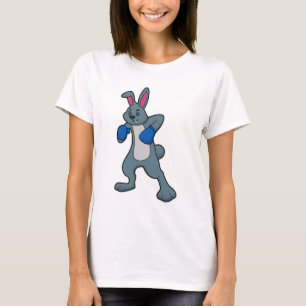 Rabbit as Boxer with Boxing gloves T-Shirt