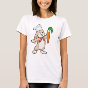 Rabbit as Cook with Carrot T-Shirt