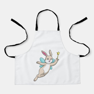 Rabbit as Fairy with Magic wand Apron