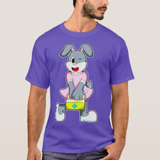 Rabbit as Medic with First aid kit T-Shirt