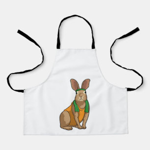Rabbit as Runner with Towel Apron