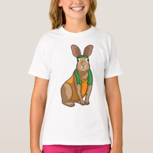 Rabbit as Runner with Towel T-Shirt