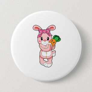 Rabbit as Toy 7.5 Cm Round Badge