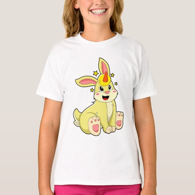 Rabbit as Unicorn T-Shirt (Front)