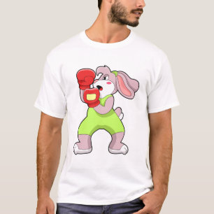 Rabbit at Boxing with Boxing gloves T-Shirt