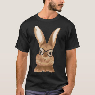 rabbit baby with glasses for men women children T-Shirt