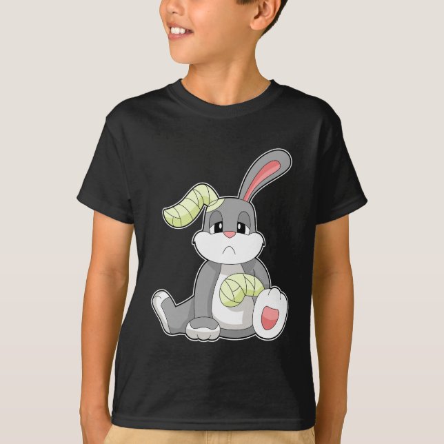 Rabbit Bandage T-Shirt (Front)