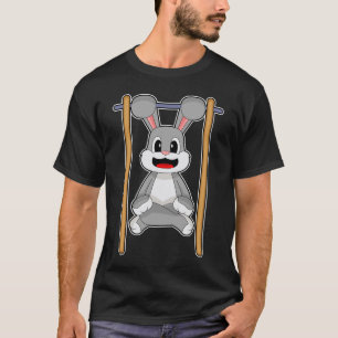 Rabbit Bodybuilder Pull ups Bodybuilding T-Shirt