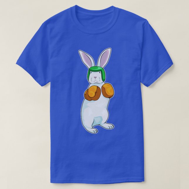 Rabbit Boxer Boxing gloves Boxing 1 T-Shirt (Design Front)
