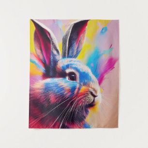 Rabbit Bunny Animal Discovery Adventure Nature Tapestry