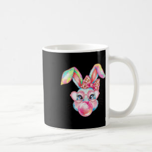 Rabbit Bunny Blowing Bubble Happy Easter Cute Bunn Coffee Mug